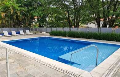 Imagem: O apartamento na cobertura possui 3 Dormitórios, 4 Banheiros