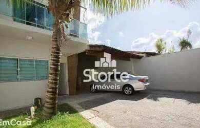 Imagem: A casa possui 3 Dormitórios, 5 Banheiros, 4 Vagas na garagem