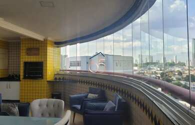 Imagem: O apartamento possui 3 Dormitórios, 4 Banheiros, 3 Vagas na