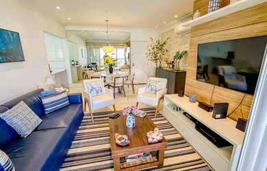 Imagem: O apartamento possui 4 Dormitórios, 3 Banheiros, 2 Vagas na