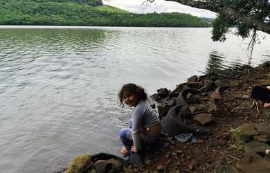 Imagem: A chácara possui 1.700m² de Área e está localizado em Três