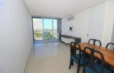 Imagem: O apartamento possui 1 Dormitório, 1 Banheiro, 1 Vaga na garagem