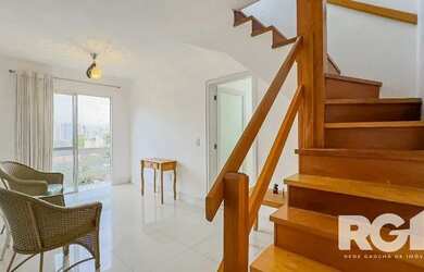 Imagem: O apartamento na cobertura possui 4 Dormitórios, 3 Banheiros