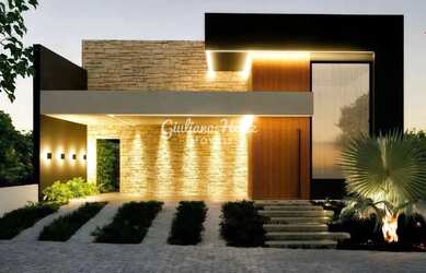 Imagem: A casa em condomínio possui 3 Dormitórios, 4 Banheiros, 2