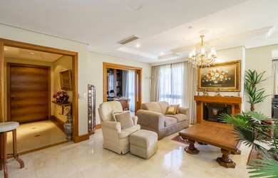 Imagem: O apartamento na cobertura possui 4 Dormitórios, 3 Banheiros