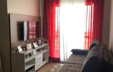 Imagem: O apartamento possui 2 Dormitórios, 2 Banheiros, 1 Vaga na