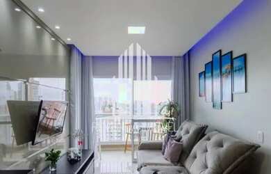 Imagem: O apartamento possui 2 Dormitórios, 1 Banheiro, 2 Vagas na