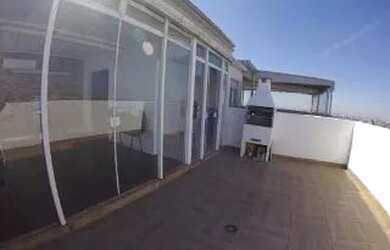 Imagem: O apartamento na cobertura possui 3 Dormitórios, 5 Banheiros