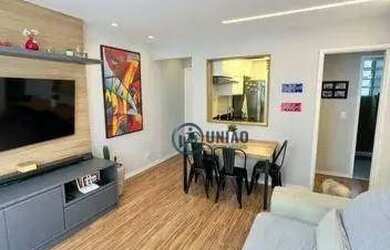 Imagem: O apartamento possui 2 Dormitórios, 2 Banheiros, 60m² de Área