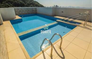 Imagem: O apartamento possui 1 Dormitório, 2 Banheiros, 1 Vaga na garagem