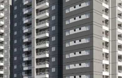 Imagem: O apartamento possui 2 Dormitórios, 2 Banheiros, 1 Vaga na