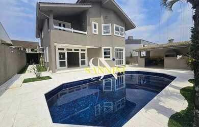 Imagem 5: Casa com 4 dormitórios para alugar, 480 m² por R$ 29.000,00/mês - Alphaville Residencial 2