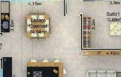 Imagem 13: Casa com 3 Suites à venda, 176 m² por R$ 1.320.000 - Grand Ville - Uberlândia/MG