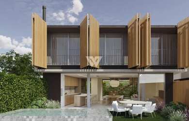 Imagem: A casa em condomínio possui 3 Dormitórios, 5 Banheiros, 4