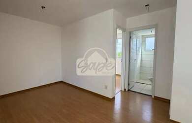 Imagem: O apartamento possui 2 Dormitórios, 1 Banheiro, 1 Vaga na garagem