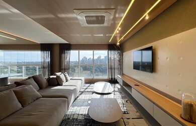 Imagem: O apartamento possui 3 Dormitórios, 4 Banheiros, 3 Vagas na