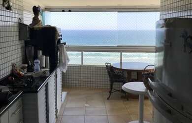 Imagem 6: Apartamento Praia Grande Aviação frente mar 3 suítes sacada gourmet...