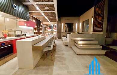 Imagem: O apartamento na cobertura possui 3 Dormitórios, 3 Banheiros