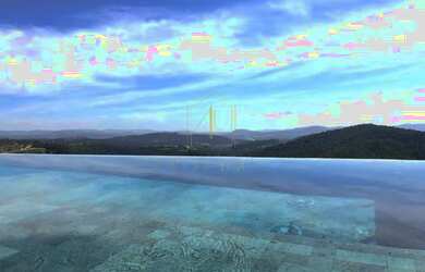 Imagem: A casa em condomínio possui 5 Dormitórios, 5 Banheiros, 5