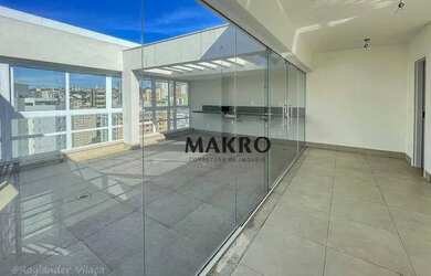 Imagem: O apartamento na cobertura possui 2 Dormitórios, 2 Banheiros