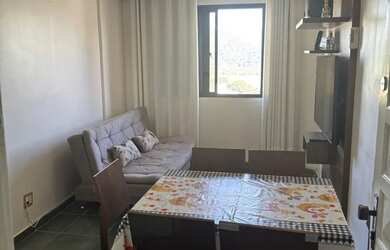 Imagem: O apartamento possui 1 Dormitório, Acomodam 6 pessoas, 1 Vaga