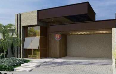 Imagem: A casa em condomínio possui 3 Dormitórios, 4 Banheiros, 4