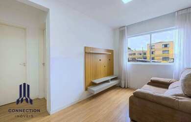 Imagem: O apartamento possui 1 Dormitório, 1 Banheiro, 34m² de Área