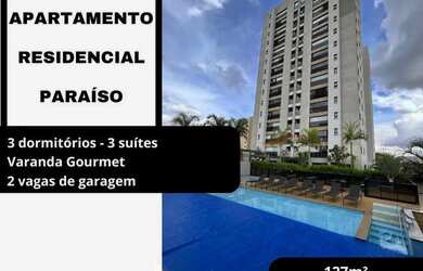 Imagem: O apartamento possui 3 Dormitórios, 4 Banheiros, 2 Vagas na