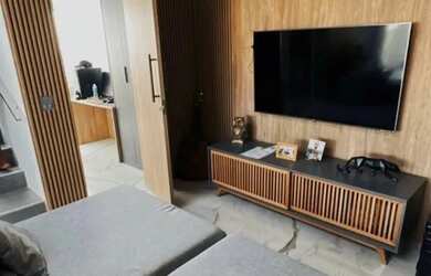 Imagem: O apartamento na cobertura possui 3 Dormitórios, 3 Banheiros