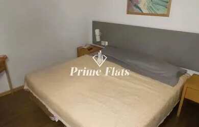 Imagem: O studio possui 1 Dormitório, 1 Banheiro, 1 Vaga na garagem