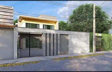 Imagem: A casa possui 5 Dormitórios, 5 Banheiros, 5 Vagas na garagem