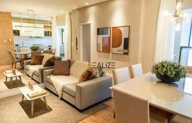 Imagem: O apartamento possui 2 Dormitórios, 2 Banheiros, 2 Vagas na