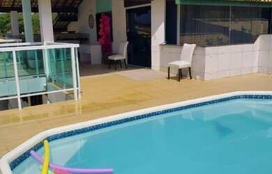 Imagem: A casa em condomínio para alugar possui 3 Dormitórios e está