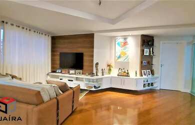 Imagem: O apartamento na cobertura possui 3 Dormitórios, 5 Banheiros