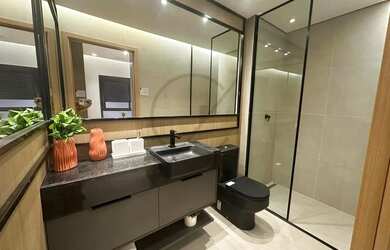 Imagem: O apartamento possui 1 Dormitório, 1 Banheiro, 45m² de Área