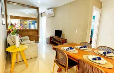 Imagem: O apartamento possui 2 Dormitórios, 1 Banheiro, 1 Vaga na garagem