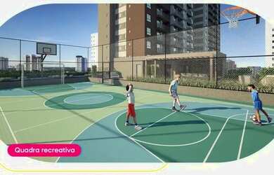 Imagem: O apartamento possui 3 Dormitórios, 2 Banheiros, 1 Vaga na