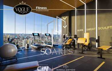 Imagem: O apartamento possui 2 Dormitórios, 1 Banheiro, 1 Vaga na garagem