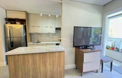 Imagem: O apartamento possui 2 Dormitórios, 2 Banheiros, 1 Vaga na