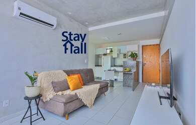 Imagem: O apartamento possui 1 Dormitório, 1 Vaga na garagem e está