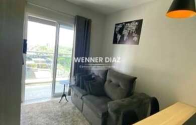 Imagem: O studio possui 1 Dormitório, 1 Banheiro, 1 Vaga na garagem