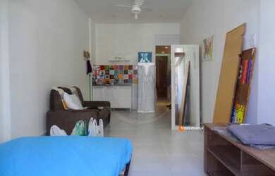 Imagem: A kitnet possui 1 Dormitório, 1 Banheiro, 28m² de Área e