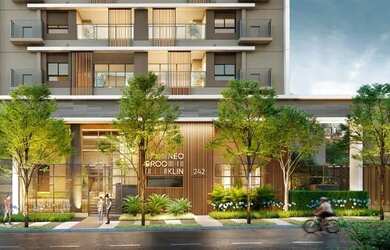 Imagem: O apartamento possui 2 Dormitórios, 3 Banheiros, 1 Vaga na