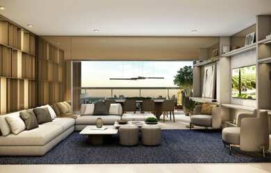 Imagem: O apartamento possui 3 Dormitórios, 5 Banheiros, 2 Vagas na