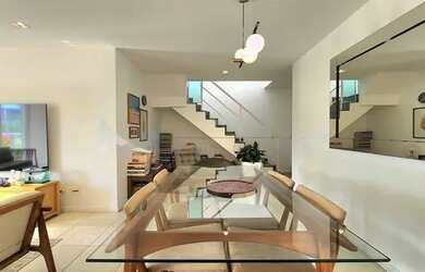 Imagem: O apartamento na cobertura possui 3 Dormitórios, 5 Banheiros