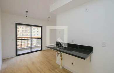 Imagem: O studio possui 1 Dormitório, 1 Banheiro, 29m² de Área e