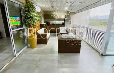 Imagem: O apartamento na cobertura possui 4 Dormitórios, 5 Banheiros