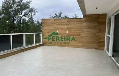 Imagem: O apartamento na cobertura possui 5 Dormitórios, 4 Banheiros