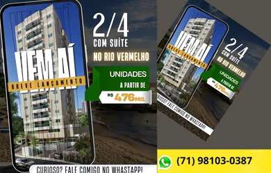 Imagem 2: Lançamento , exclusivo no Rio Vermelho , ligue para saber mais 71.98103.0387...
