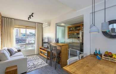 Imagem: O apartamento possui 2 Dormitórios, 2 Banheiros, 1 Vaga na